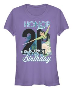 Junior’s Mulan Honor Your 21st Birthday T-Shirt