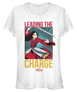 Junior’s Mulan Leading the Charge T-Shirt