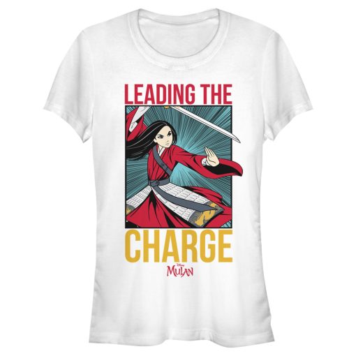 Junior’s Mulan Leading the Charge T-Shirt