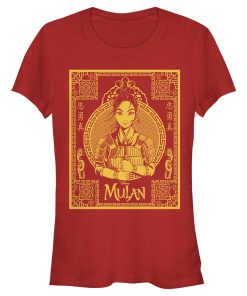 Junior’s Mulan Ornate Poster T-Shirt