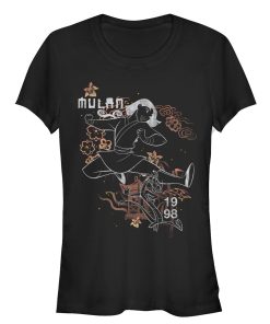 Junior’s Mulan Warrior Leap T-Shirt