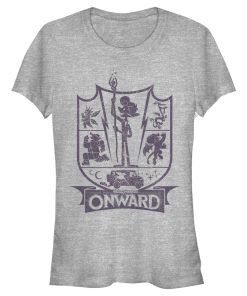 Junior’s Onward Character Icon Emblem T-Shirt