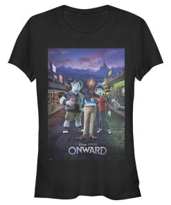 Junior’s Onward Family Poster T-Shirt