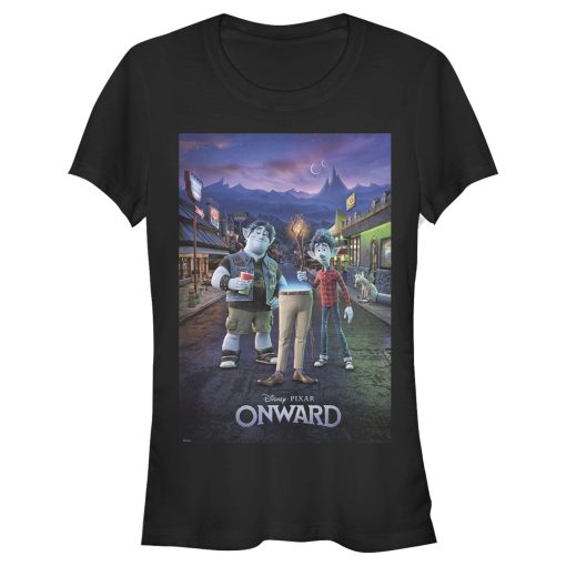 Junior’s Onward Family Poster T-Shirt