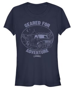 Junior’s Onward Geared for Adventure Night T-Shirt