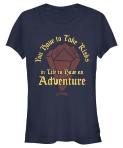 Junior’s Onward Take Risks to Have Adventure T-Shirt