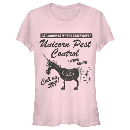 Junior’s Onward Unicorns in Your Trash T-Shirt