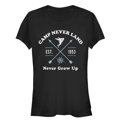 Junior’s Peter Pan Camp Neverland T-Shirt