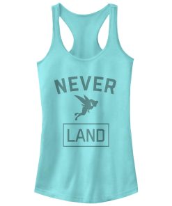 Junior’s Peter Pan Tinker Bell Neverland Racerback Tank Top