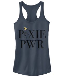 Junior’s Peter Pan Tinker Bell Pixie Power Racerback Tank Top