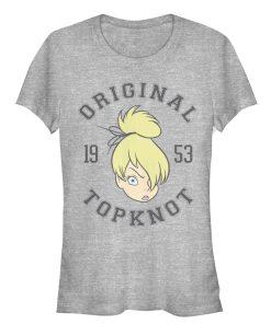 Junior’s Peter Pan Tinker Bell Topknot T-Shirt