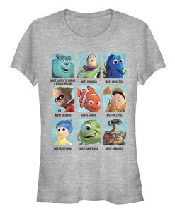 Junior’s Pixar Character Yearbook Winners T-Shirt