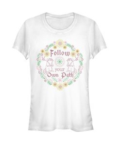 Junior’s Pocahontas Follow Path Stitch T-Shirt