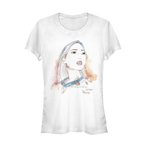 Junior’s Pocahontas With You Forever T-Shirt