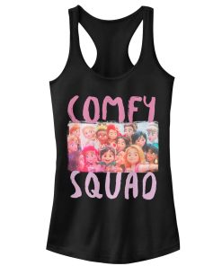 Junior’s Ralph Breaks the Internet Comfy Squad Selfie Racerback Tank Top