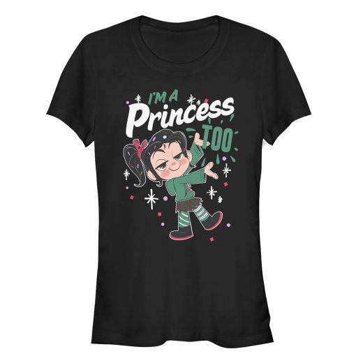 Junior’s Ralph Breaks the Internet Princess Vanellope T-Shirt