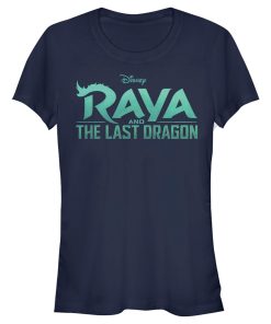 Junior’s Raya and the Last Dragon Classic Logo T-Shirt