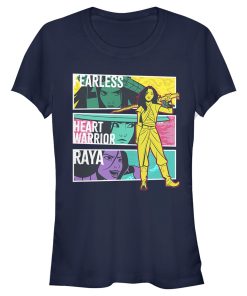 Junior’s Raya and the Last Dragon Fearless Heart Warrior Raya T-Shirt