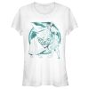 Junior’s Raya and the Last Dragon Watercolor Raya T-Shirt