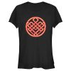 Junior’s Shang-Chi and the Legend of the Ten Rings Neon Symbol T-Shirt