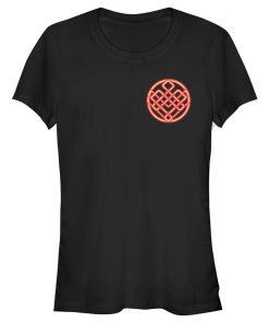 Junior’s Shang-Chi and the Legend of the Ten Rings Pocket Symbol T-Shirt