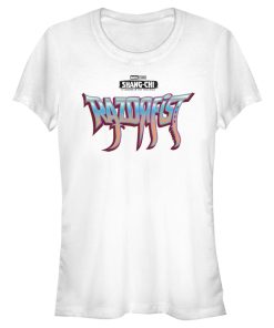 Junior’s Shang-Chi and the Legend of the Ten Rings Razor Fist Logo T-Shirt