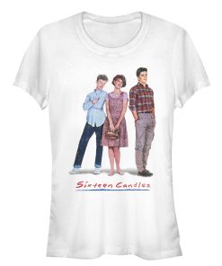 Junior’s Sixteen Candles Classic Movie Poster T-Shirt