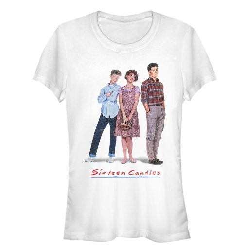 Junior’s Sixteen Candles Classic Movie Poster T-Shirt