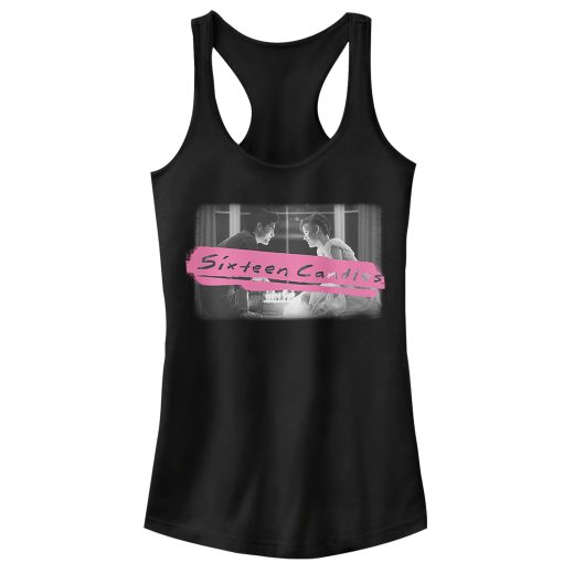 Junior’s Sixteen Candles Make a Wish Racerback Tank Top