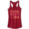 Junior’s Sleeping Beauty 1959 Racerback Tank Top