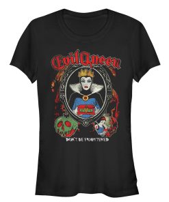 Junior’s Snow White and the Seven Dwarfs Evil Queen Frighten T-Shirt
