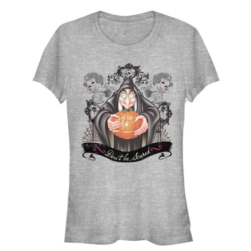 Junior’s Snow White and the Seven Dwarfs Evil Queen Pumpkin T-Shirt