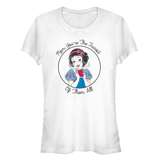 Junior’s Snow White and the Seven Dwarfs Fairest Mom T-Shirt