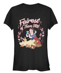 Junior’s Snow White and the Seven Dwarfs Fairest Princess T-Shirt