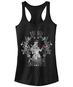 Junior’s Snow White and the Seven Dwarfs One Bite Racerback Tank Top