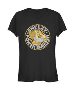 Junior’s Snow White and the Seven Dwarfs Powerful Sneezy T-Shirt