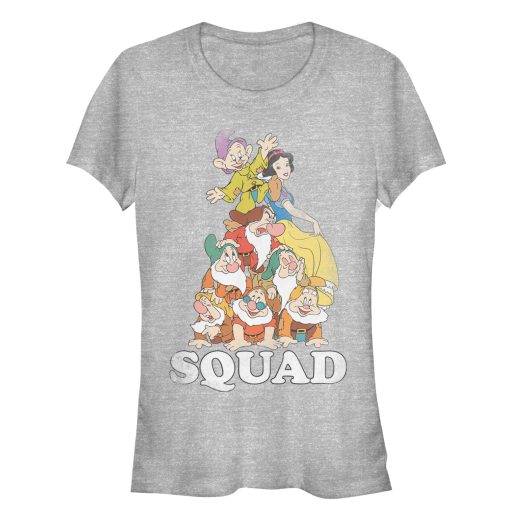 Junior’s Snow White and the Seven Dwarfs Squad T-Shirt