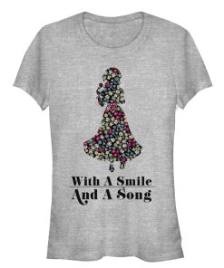 Junior’s Snow White and the Seven Dwarfs With A Smile T-Shirt