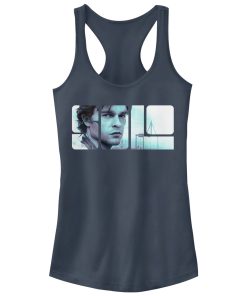 Junior’s Solo A Star Wars Story Han Block Racerback Tank Top