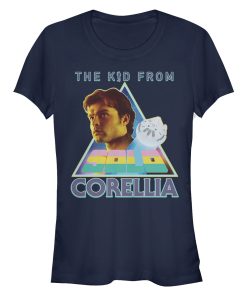 Junior’s Solo A Star Wars Story Kid from Corellia Triangle T-Shirt