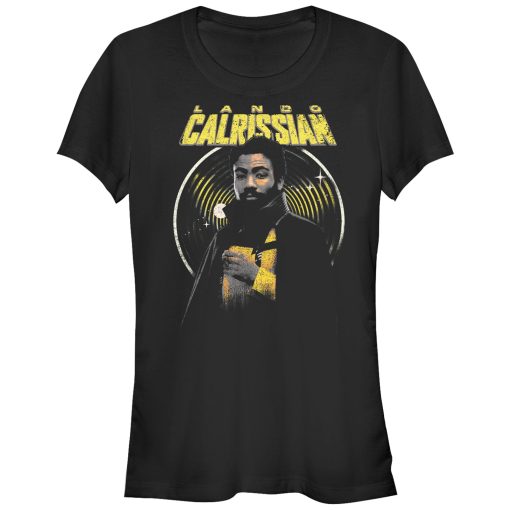 Junior’s Solo A Star Wars Story Lando Hypnotize Glamour T-Shirt