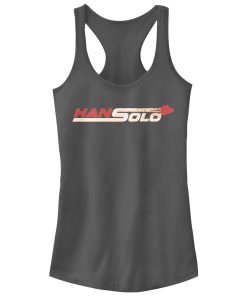 Junior’s Solo A Star Wars Story Millennium Falcon Streak Racerback Tank Top