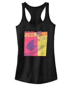 Junior’s Soul Joe and Mittens Piano Solo Racerback Tank Top