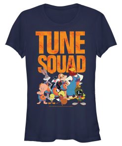 Junior’s Space Jam A New Legacy Full Tune Squad T-Shirt