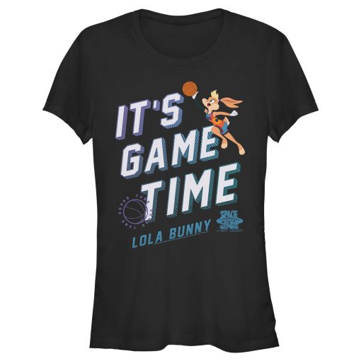 Junior’s Space Jam A New Legacy Lola Bunny It’s Game Time T-Shirt