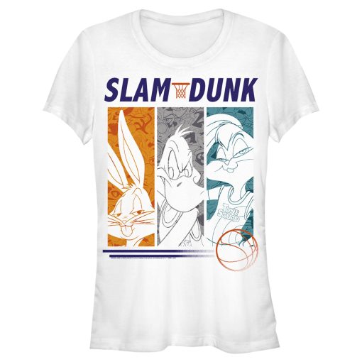 Junior’s Space Jam A New Legacy Slam Dunk T-Shirt