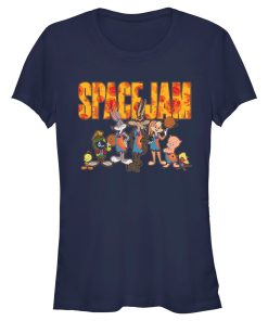 Junior’s Space Jam A New Legacy Tune Squad Logo T-Shirt