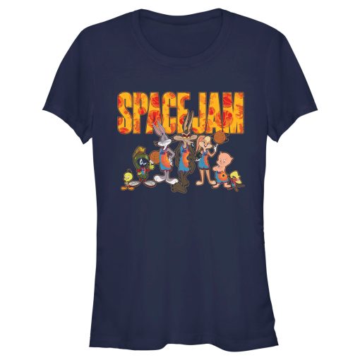 Junior’s Space Jam A New Legacy Tune Squad Logo T-Shirt