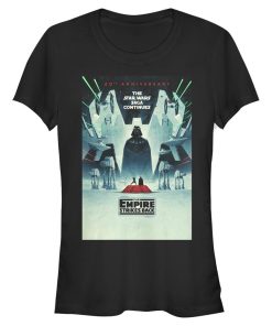 Junior’s Star Wars 40th Anniversary Saga Poster T-Shirt