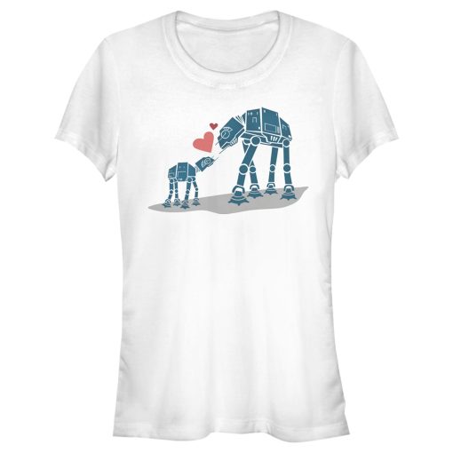 Junior’s Star Wars AT-AT Love T-Shirt